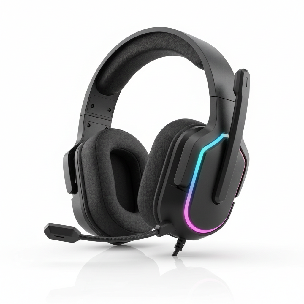 Casque Gaming Sans Fil – Son Surround 7.1 & RGB