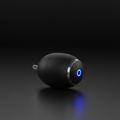 Prise connectée Wi-Fi avec indicateur LED sur fond sombre
