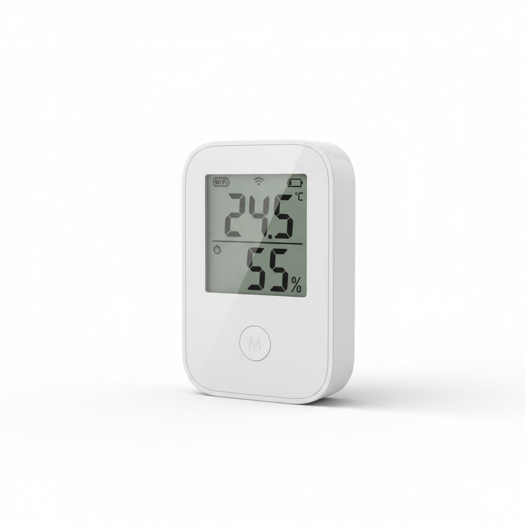 Thermomètre hygromètre connecté digital écran LCD